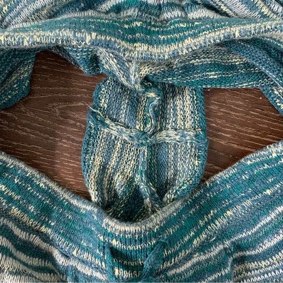 Daily Practice Womens Sunrise Blue knit sweater/ shorts lounge set XL - Picture 7 of 10